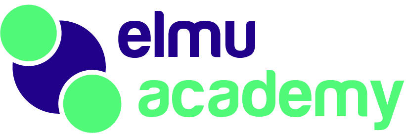 Elmu Academy logo, link to homepage